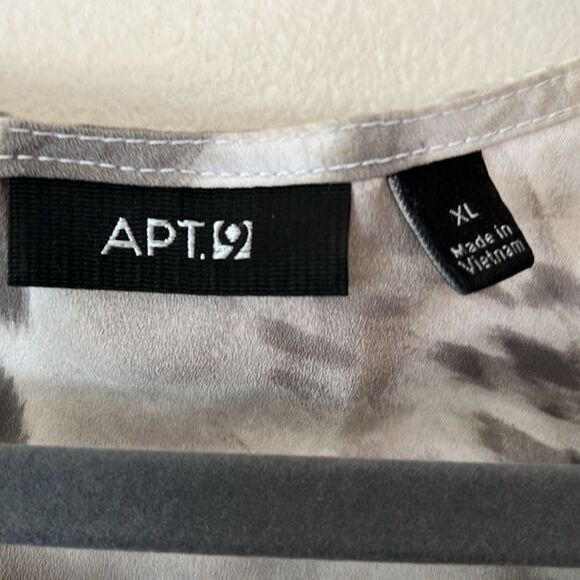 Apt. 9 Women's Size XL Sleeveless Animal Print Blouse - Picture 2 of 6